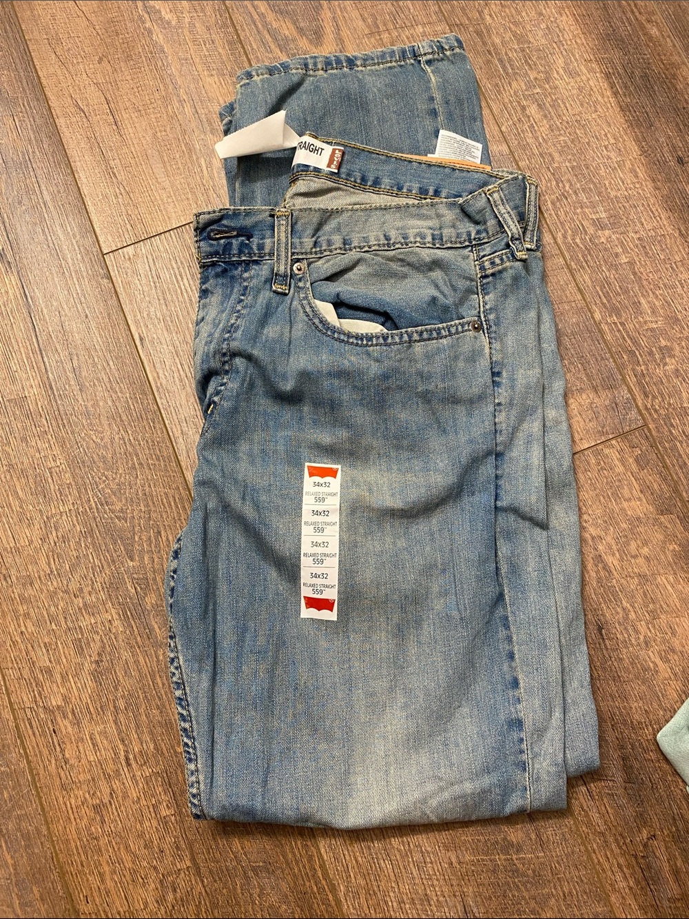 Levi's Light Blue Denim Jeans